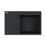 Franke Centro CNG 611-78 Zlewozmywak granitowy jednokomorowy 78x50 cm czarny mat 114.0693.564 - zdjęcie 1
