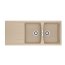 Franke Centro CNG 621-116 Zlewozmywak granitowy dwukomorowy 116x50 cm beżowy 114.0710.231 - zdjęcie 1
