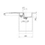 Franke Centro CNG 651-100 Zlewozmywak granitowy półtorakomorowy 100x50 cm onyx 114.0710.225 - zdjęcie 3