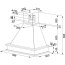 Franke Country Londra LED FCL 602 Okap ścienny, kremowy 110.0195.076 - zdjęcie 2