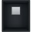 Franke Kanon KNG 110-37 Fragranit+ Zlewozmywak granitowy jednokomorowy 46x41 cm czarny mat 125.0633.001 - zdjęcie 1