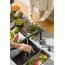 Franke Kanon KNG 110-37 Zestaw Zlewozmywak granitowy jednokomorowy 46x41 cm + bateria kuchenna wysoka z wyciąganą wylewką + wkładka + rollmata czarny mat 125.0697.691 - zdjęcie 34