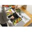 Franke Kanon KNG 110-37 Zestaw Zlewozmywak granitowy jednokomorowy 46x41 cm + bateria kuchenna wysoka z wyciąganą wylewką + wkładka + rollmata czarny mat 125.0697.691 - zdjęcie 51