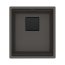 Franke Kanon KNG 110-37 Zlewozmywak granitowy jednokomorowy 46x41 cm łupkowy szary/czarny mat 125.0737.900 - zdjęcie 1