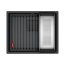 Franke Kanon KNG 110-52 Zlewozmywak granitowy jednokomorowy 56x46 cm onyx/czarny mat 125.0740.835 - zdjęcie 2