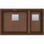 Franke Kanon KNG 120 Zlewozmywak półtorakomorowy 76x46 cm supermetallic miedziane złoto 125.0558.481 - zdjęcie 1