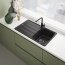 Franke Lina L pull-out Bateria kuchenna z wyciąganą wylewką onyx 115.0728.484 - zdjęcie 6