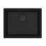 Franke Maris MRG 110-52 Zlewozmywak granitowy jednokomorowy 55,3x43,3 cm czarny mat 125.0697.759 - zdjęcie 1