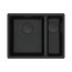 Franke Maris MRG 160-34-15 Zlewozmywak granitowy półtorakomorowy 55,3x43,3 cm onyx 125.0740.840 - zdjęcie 1