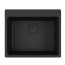 Franke Maris MRG 610-54 Zlewozmywak granitowy jednokomorowy 59x50 cm czarny mat 114.0693.579 - zdjęcie 1