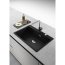 Franke Maris MRG 610-73 FTL Zlewozmywak granitowy jednokomorowy 78x50 cm onyx 114.0661.800 - zdjęcie 2
