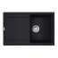 Franke Maris MRG 611-78 Zlewozmywak granitowy jednokomorowy 78x50 cm czarny mat 114.0676.024 - zdjęcie 2
