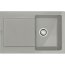 Franke Maris MRK 611-78 Zlewozmywak ceramiczny jednokomorowy 78x51 cm szary mat 124.0442.564 - zdjęcie 1
