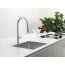 Franke Maris Slim Clear Water J pull-out Bateria kuchenna wysoka z wyciąganą wylewką i funkcją filtrowania wody chrom 120.0730.870 - zdjęcie 8