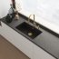 Franke Maris Slim Clear Water J pull-out Bateria kuchenna wysoka z wyciąganą wylewką i funkcją filtrowania wody złoty 120.0736.601 - zdjęcie 2