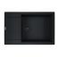 Franke Maris MRG 611-78 XL Zlewozmywak granitowy jednokomorowy 78x50 cm czarny mat 114.0693.520 - zdjęcie 1