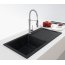 Franke Maris MRG 611-97 XL Zlewozmywak granitowy jednokomorowy 97x50 cm czarny mat 114.0693.519 - zdjęcie 2