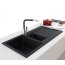 Franke Maris MRG 651-97 Zlewozmywak granitowy półtorakomorowy 97x51 cm czarny mat 114.0693.531 - zdjęcie 2