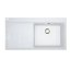 Franke Mythos MTG 611-100 Zlewozmywak granitowy jednokomorowy prawy 100x51,5 cm biały polarny 114.0675.972 - zdjęcie 1