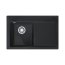 Franke Mythos MTK 611-78 Zlewozmywak ceramiczny jednokomorowy 78x51 cm lewy onyx 124.0540.981 - zdjęcie 1