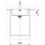 Franke Mythos MYX 210-50 Zlewozmywak stalowy jednokomorowy 51,2x41,2 cm stal szczotkowana 127.0624.561 - zdjęcie 4