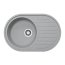 Franke Ronda ROG 611-77 Zlewozmywak granitowy jednokomorowy 77x50 cm kamienny szary 114.0676.331 - zdjęcie 1