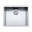 Franke Planar PPX 110-52 Zlewozmywak stalowy jednokomorowy 56x45 cm jedwab stalowy 122.0203.471 - zdjęcie 1