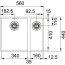 Franke Sirius SID 160 Zlewozmywak kompozytowy półtorakomorowy 56x44 cm biały polarny 125.0331.036 - zdjęcie 2
