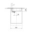 Franke Spark SKL 611-78/50 XL Zlewozmywak stalowy jednokomorowy 78x50 cm stal len 101.0712.229 - zdjęcie 3