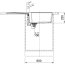 Franke Urban UBG 611-100 Fragranit+ Zlewozmywak granitowy jednokomorowy 100x50 cm wbudowywany, z ociekaczem, onyx 114.0574.998 - zdjęcie 4