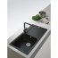 Franke Urban UBG 611-100 Fragranit+ Zlewozmywak granitowy jednokomorowy 100x50 cm wbudowywany, z ociekaczem, onyx 114.0574.998 - zdjęcie 7