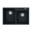 Franke Urban UBG 620-78 Zlewozmywak dwukomorowy 78x50 cm czarny mat 114.0633.180 - zdjęcie 1