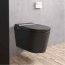 Galassia Hygea Toaleta WC myjąca czarny mat 6200NEMT - zdjęcie 2