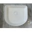 Galatea Design Belang Umywalka nablatowa 42x37 cm biały połysk GD5040DGW - zdjęcie 4