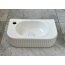 Galatea Design Belang Umywalka nablatowa 44,6x26,5 cm biały połysk GDW117GW - zdjęcie 4