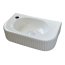 Galatea Design Belang Umywalka nablatowa 44,6x26,5 cm biały połysk GDW117GW - zdjęcie 1