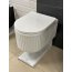 Galatea Design Belang Zestaw Toaleta WC bez kołnierza krótka + deska wolnoopadająca biały połysk GDG111GW - zdjęcie 5