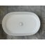 Galatea Design Bujur Umywalka nablatowa 60x38 cm biała GD78330DTWH - zdjęcie 5
