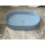 Galatea Design Bujur Umywalka nablatowa 60x38 cm niebieski mat GD78330DTML - zdjęcie 2