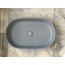 Galatea Design Bujur Umywalka nablatowa 60x38 cm sky mat GD78330DTMHL - zdjęcie 5