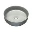 Galatea Design Bulat Umywalka nablatowa 39 cm jasny szary mat GD112DTMH - zdjęcie 1