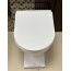 Galatea Design Bulat Zestaw Toaleta WC myjąca bez kołnierza krótka + deska wolnoopadająca biały połysk GDG112GW - zdjęcie 4
