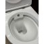 Galatea Design Bulat Zestaw Toaleta WC myjąca bez kołnierza krótka + deska wolnoopadająca biały połysk GDG112GW - zdjęcie 8