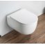 Galatea Design Bulatan Zestaw Toaleta WC Rimless bez kołnierza krótka + deska wolnoopadająca biały mat GDB2361MW - zdjęcie 2