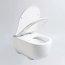 Galatea Design Bulatan Zestaw Toaleta WC Rimless bez kołnierza krótka + deska wolnoopadająca biały mat GDB2361MW - zdjęcie 4