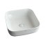 Galatea Design Empat Umywalka nablatowa 36x36 cm biała GD78110TGW - zdjęcie 1