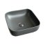 Galatea Design Empat Umywalka nablatowa 36x36 cm ciemny szary mat GD78110TMDH - zdjęcie 1