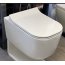 Galatea Design Empat Zestaw Toaleta WC Rimless bez kołnierza + deska wolnoopadająca biały GDB2341GW - zdjęcie 2