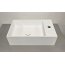 Galatea Design Pass Umywalka nablatowa 50x30 cm biały mat GDFU2024WH - zdjęcie 4