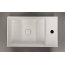 Galatea Design Pass Umywalka nablatowa 50x30 cm biały mat GDFU2024WH - zdjęcie 7